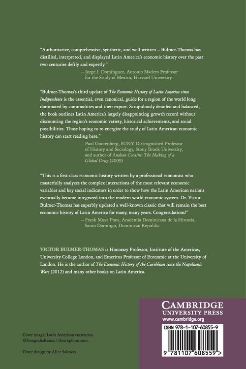 Produktbild: The Economic History of Latin America since Independence