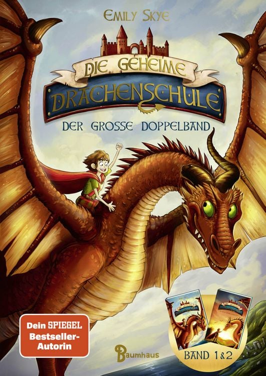 Produktbild: Die geheime Drachenschule - Der gro&szlig;e Doppelband (Band 1 & 2)