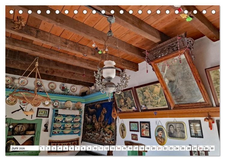 Produktbild: Traditionshaus auf Kos (Tischkalender 2026 DIN A5 quer), CALVENDO Monatskalender
