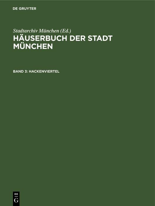 Produktbild: Hackenviertel