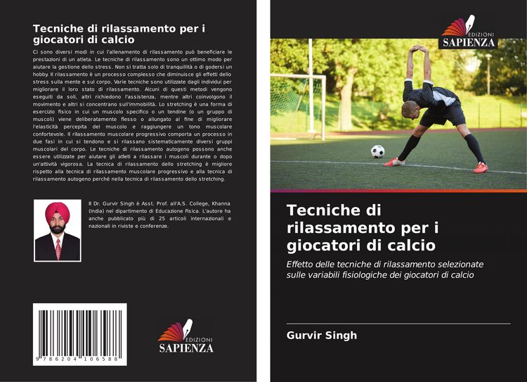 Produktbild: Tecniche di rilassamento per i giocatori di calcio