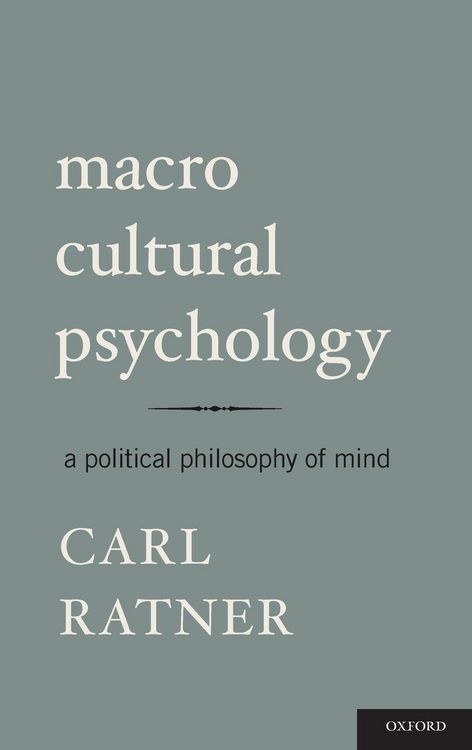 Produktbild: Macro Cultural Psychology
