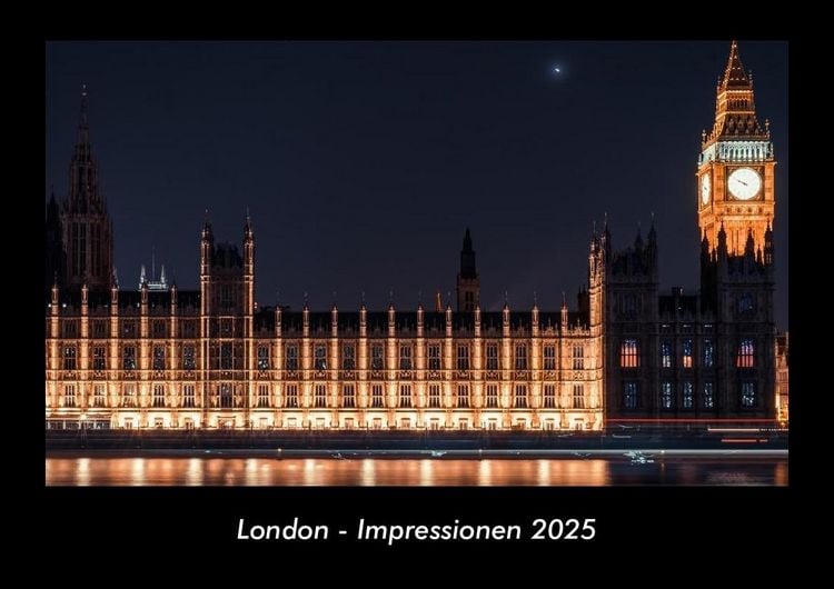Produktbild: London - Impressionen 2025 Fotokalender DIN A3