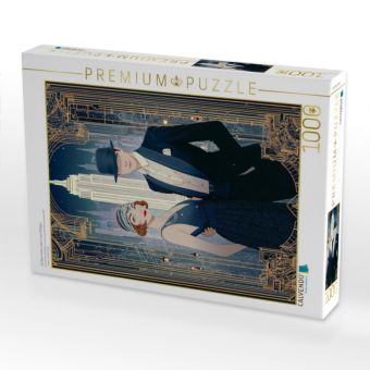 Produktbild: CALVENDO Puzzle Das New Yorker Leben in den 1920iger | 1000 Teile Lege-Gr&ouml;&szlig;e 64x48cm Foto-Puzzle f&uuml;r gl&uuml;ckliche Stunden