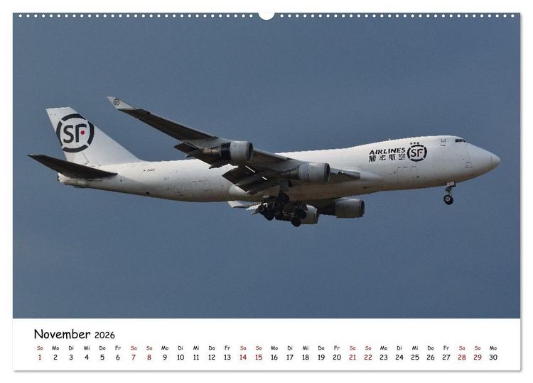 Produktbild: Ein Jahr in der Welt der Luftfahrt (Wandkalender 2026 DIN A2 quer), CALVENDO Monatskalender
