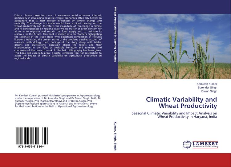 Produktbild: Climatic Variability and Wheat Productivity