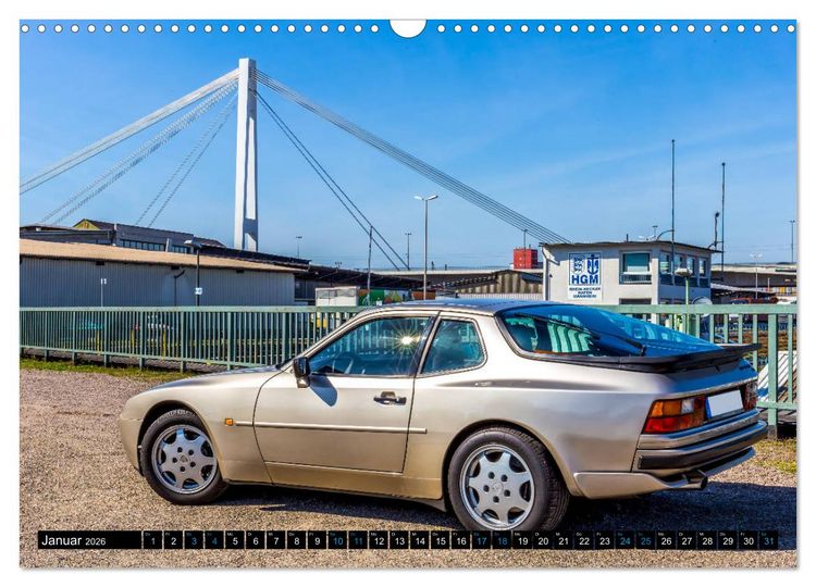 Produktbild: Porsche 944 S2 (Wandkalender 2026 DIN A3 quer), CALVENDO Monatskalender