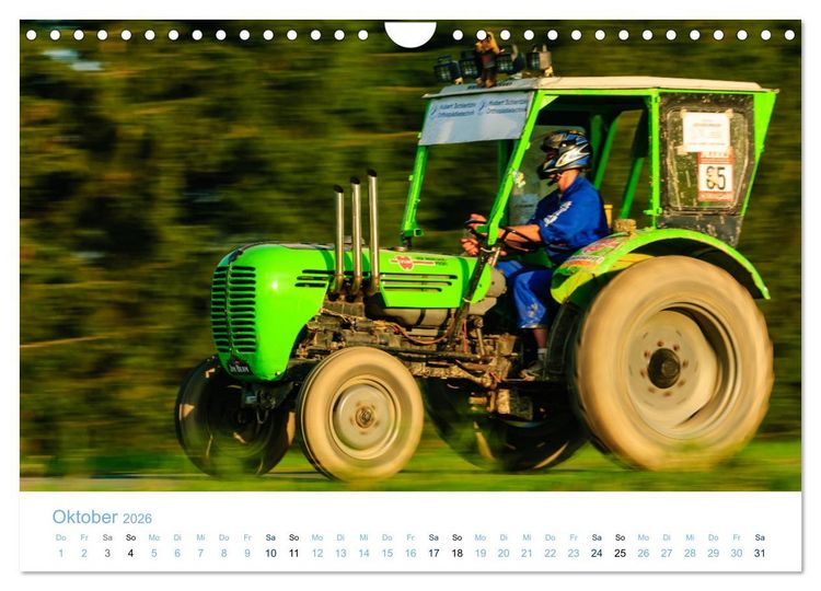 Produktbild: Traktorrennen - die 24 Stunden von Reingers (Wandkalender 2026 DIN A4 quer), CALVENDO Monatskalender