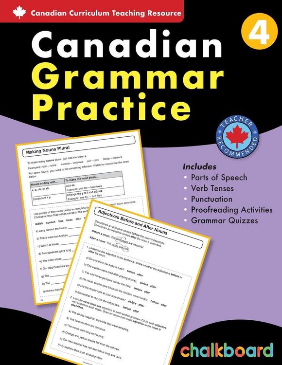 Produktbild: Canadian Grammar Practice Grade 4