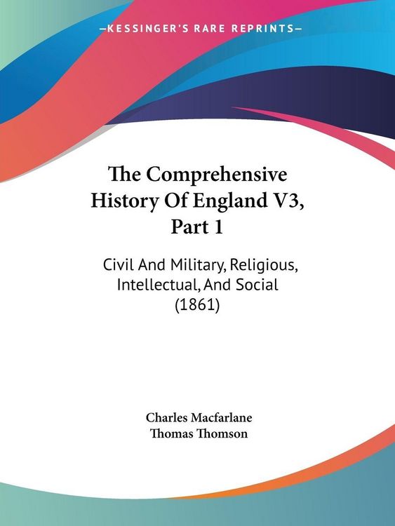 Produktbild: The Comprehensive History Of England V3, Part 1