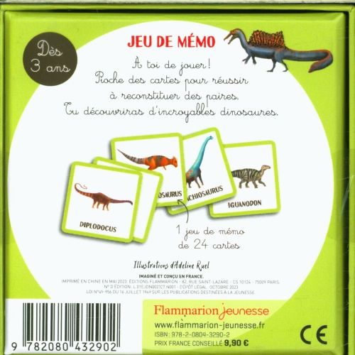 Produktbild: Les dinosaures : m&eacute;mo