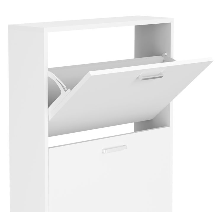Produktbild: Holz Regal Schuhschrank Schuhkipper Sulos M