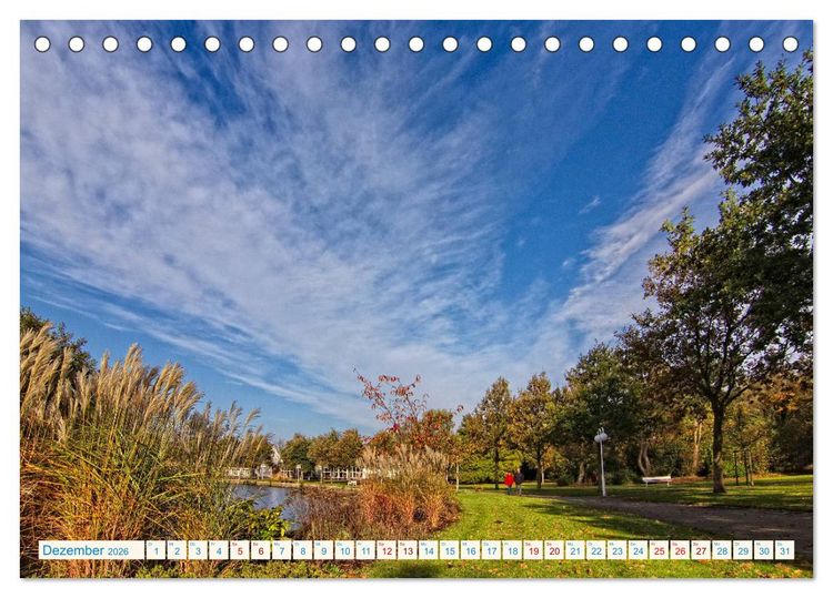 Produktbild: Cuxhaven, Landschaften zwischen K&uuml;ste und Heide (Tischkalender 2026 DIN A5 quer), CALVENDO Monatskalender