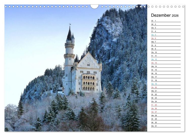 Produktbild: Traumziele in Europa (Wandkalender 2026 DIN A3 quer), CALVENDO Monatskalender