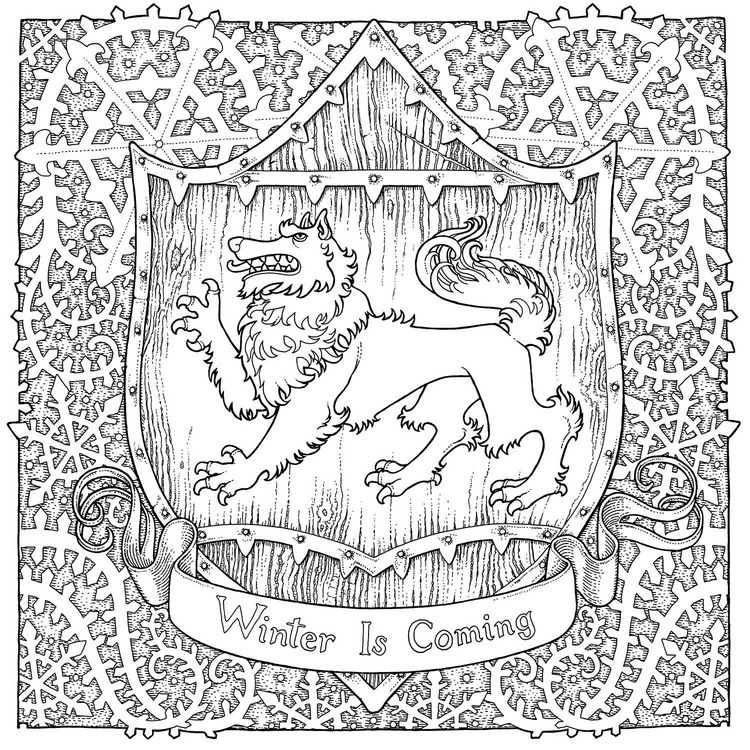 Produktbild: The Official A Game of Thrones Colouring Book