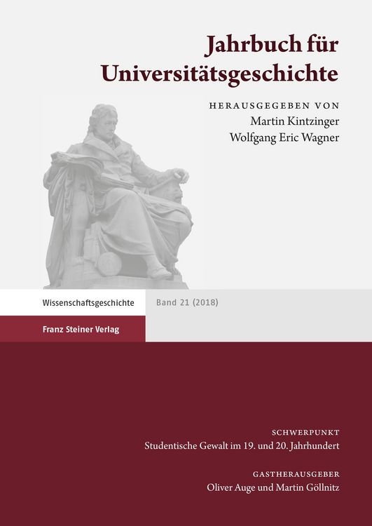 Produktbild: Jahrbuch f&uuml;r Universit&auml;tsgeschichte 21 (2018)