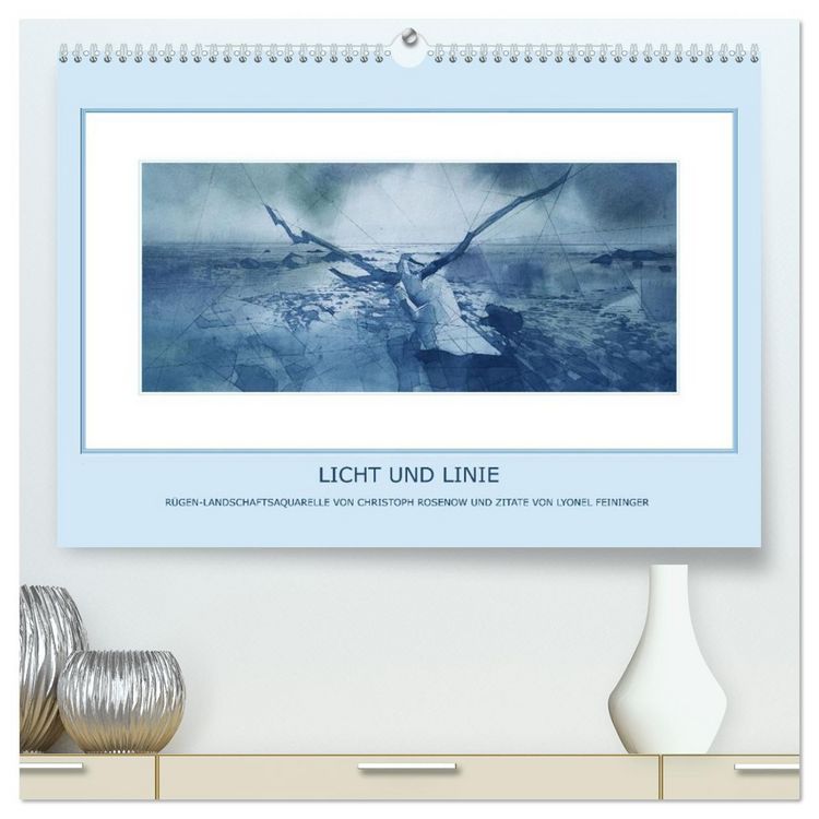 Produktbild: Licht und Linie (hochwertiger Premium Wandkalender 2027 DIN A2 quer), Kunstdruck in Hochglanz
