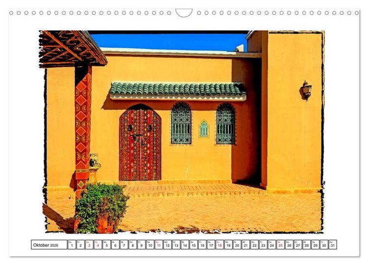 Produktbild: Bezauberndes Marokko (Wandkalender 2026 DIN A3 quer), CALVENDO Monatskalender