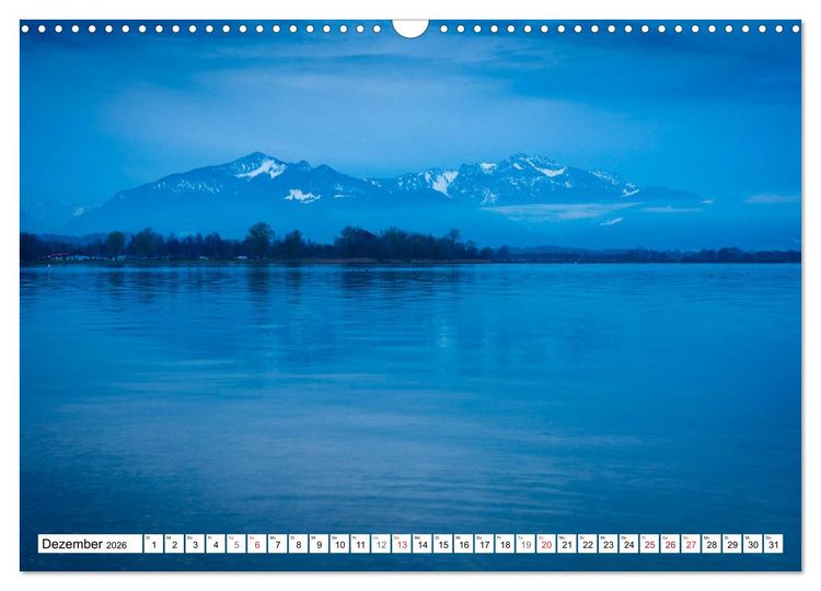 Produktbild: Der Chiemsee - Ansichten zum Tr&auml;umen (Wandkalender 2026 DIN A3 quer), CALVENDO Monatskalender