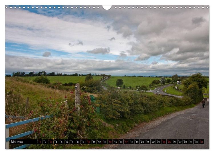 Produktbild: Quer durch Irland - Landschaften pur (Wandkalender 2026 DIN A3 quer), CALVENDO Monatskalender