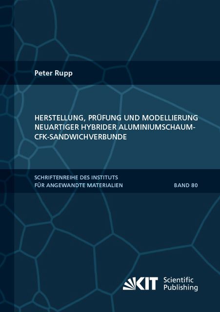 Produktbild: Herstellung, Pr&uuml;fung und Modellierung neuartiger hybrider Aluminiumschaum-CFK-Sandwichverbunde