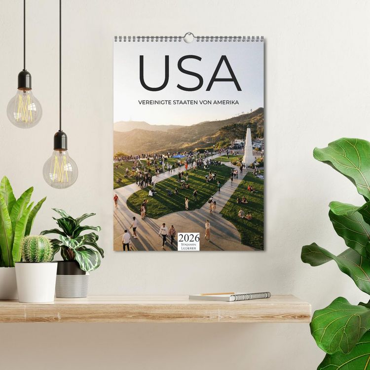 Produktbild: USA - Vereinigte Staaten von Amerika (Wandkalender 2026 DIN A3 hoch), CALVENDO Monatskalender