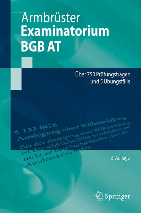 Produktbild: Examinatorium BGB AT