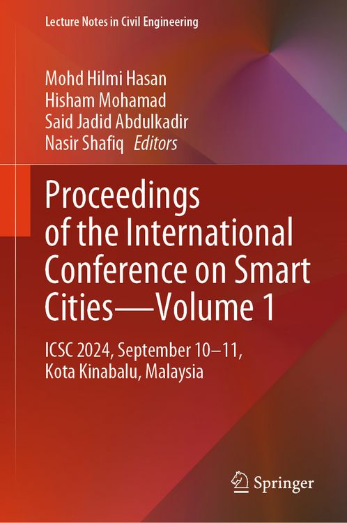 Produktbild: Proceedings of the International Conference on Smart Cities&mdash;Volume 1
