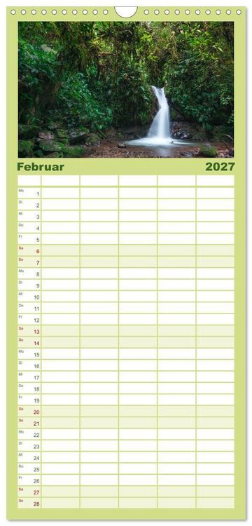 Produktbild: Familienplaner 2027 - Ecuador - Naturparadies am &Auml;quator mit 5 Spalten (Wandkalender, 21 x 45 cm) CALVENDO