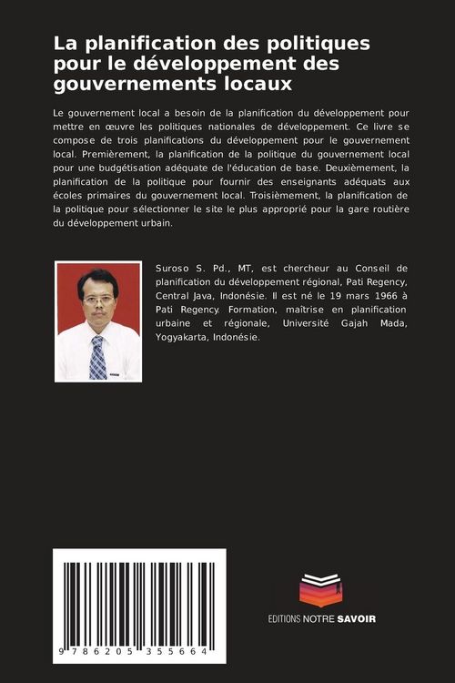 Produktbild: La planification des politiques pour le d&eacute;veloppement des gouvernements locaux