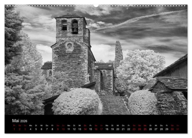 Produktbild: M&auml;rchenhaftes Frankreich (hochwertiger Premium Wandkalender 2026 DIN A2 quer), Kunstdruck in Hochglanz