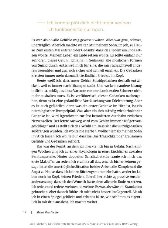 Produktbild: Gl&uuml;cklich trotz Depression