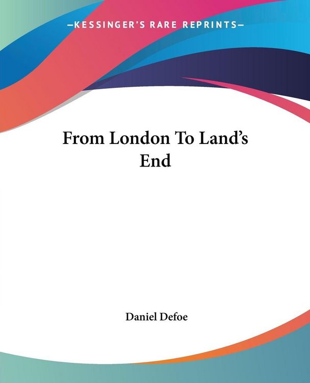 Produktbild: Defoe, D: From London To Land's End