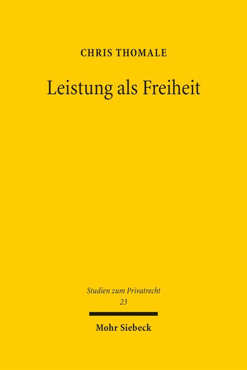 Produktbild: Leistung als Freiheit