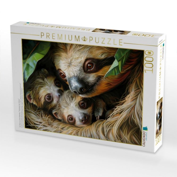 Produktbild: CALVENDO Puzzle Ein Motiv aus dem Kalender "Tierkinder des S&uuml;dens" | 1000 Teile Lege-Gr&ouml;&szlig;e 64x48cm Foto-Puzzle f&uuml;r gl&uuml;ckliche Stunden