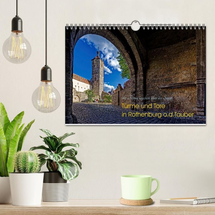 Produktbild: T&uuml;rme und Tore (Wandkalender 2026 DIN A4 quer), CALVENDO Monatskalender