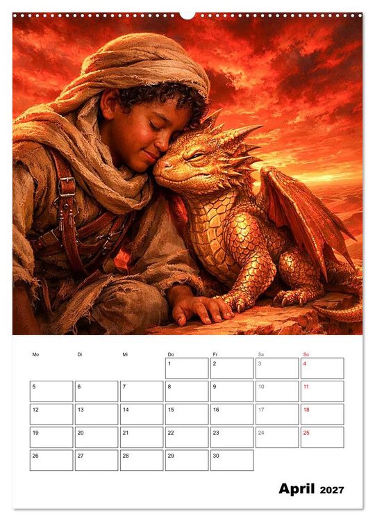 Produktbild: Kleine Gef&auml;hrten (Wandkalender 2027 DIN A2 hoch), CALVENDO Monatskalender
