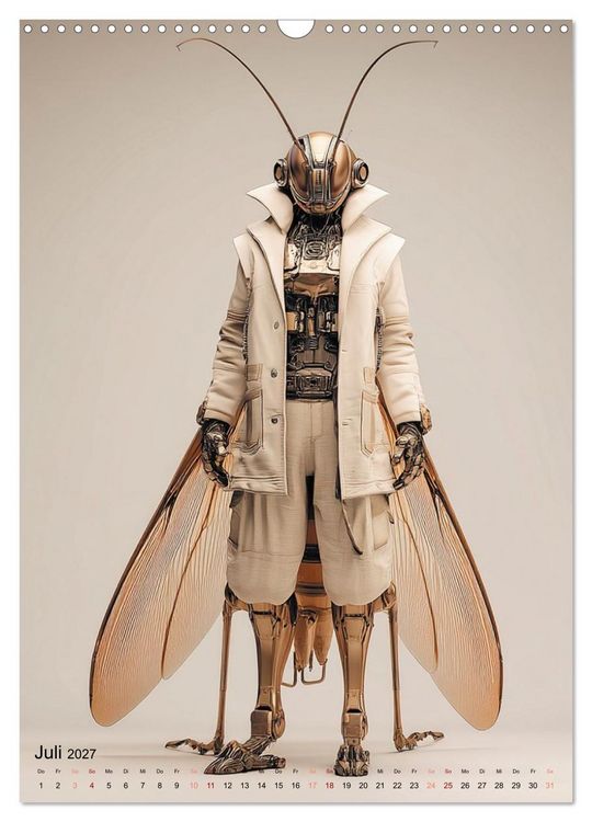 Produktbild: Insecta Fantastica (Wandkalender 2027 DIN A3 hoch), CALVENDO Monatskalender