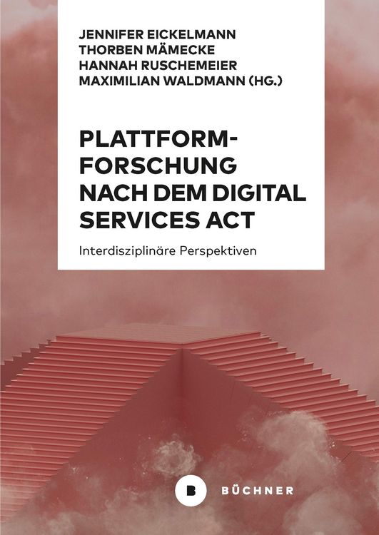 Produktbild: Plattformforschung nach dem Digital Services Act