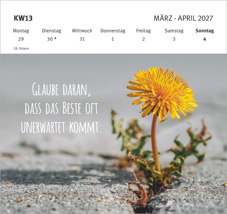 Produktbild: W&uuml;nsche, die dich begleiten - Tag f&uuml;r Tag 2027