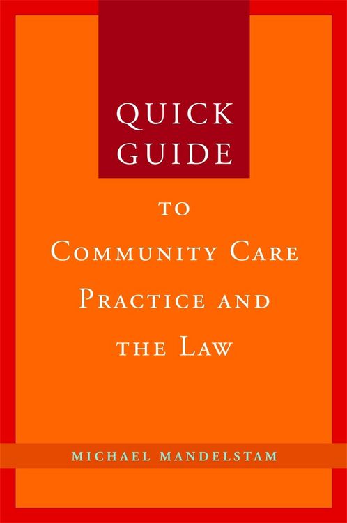 Produktbild: Quick Guide to Community Care Practice and the Law