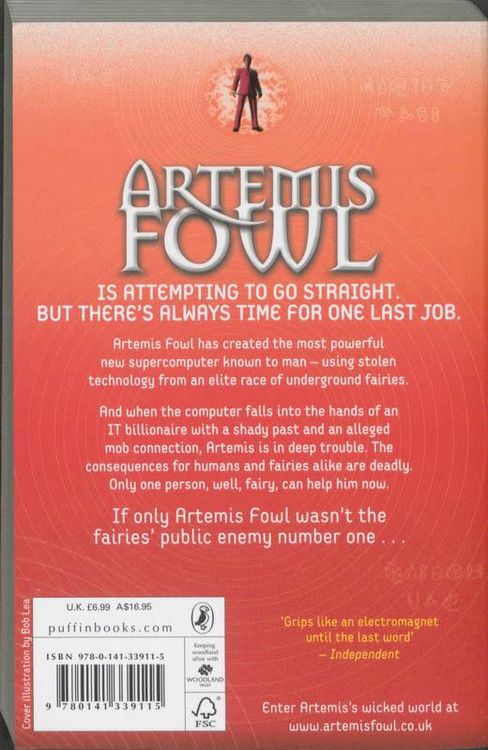Produktbild: Artemis Fowl and the Eternity Code
