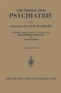 Produktbild: Grundriss der Psychiatrie