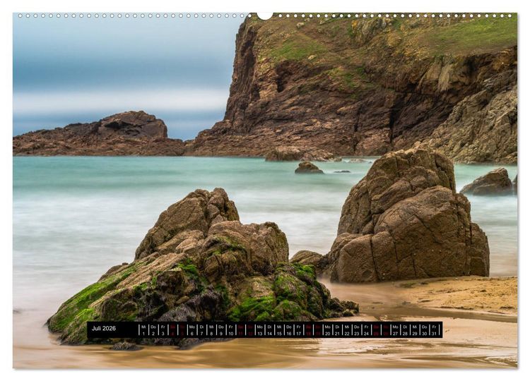 Produktbild: Jersey - Insel im &Auml;rmelkanal (Wandkalender 2026 DIN A2 quer), CALVENDO Monatskalender