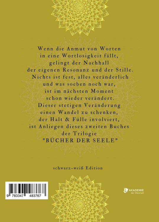 Produktbild: SPRACHE DER SEELE (schwarz-wei&szlig;-Edition)