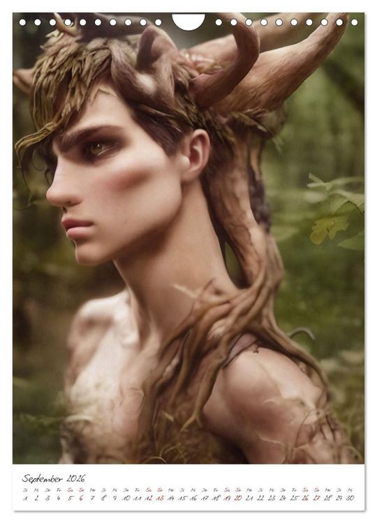 Produktbild: Dark Fantasy Art - Helden und Monster (Wandkalender 2026 DIN A4 hoch), CALVENDO Monatskalender
