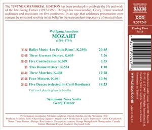 Produktbild: Tintner, G: Petits Riens/Deutsche T&auml;nze/+