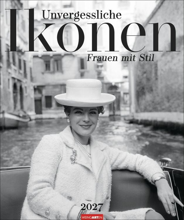 Produktbild: Unvergessliche Ikonen Kalender 2027 - Frauen mit Stil