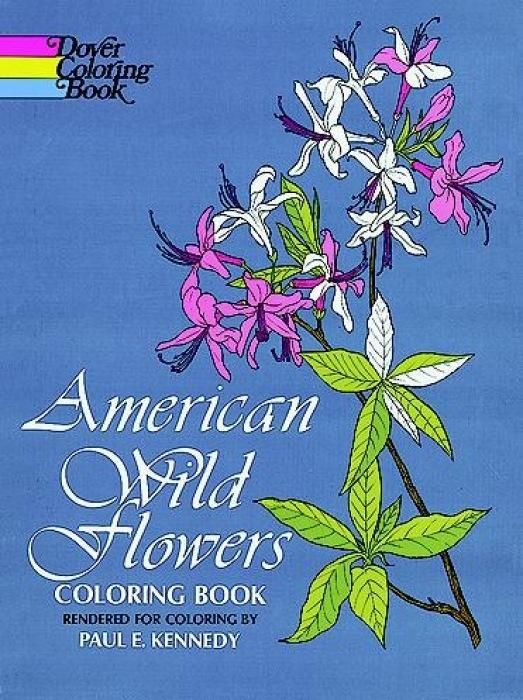 Produktbild: American Wild Flowers Coloring Book