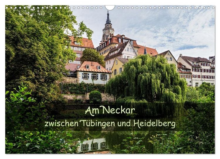 Produktbild: Am Neckar zwischen T&uuml;bingen und Heidelberg (Wandkalender 2026 DIN A3 quer), CALVENDO Monatskalender